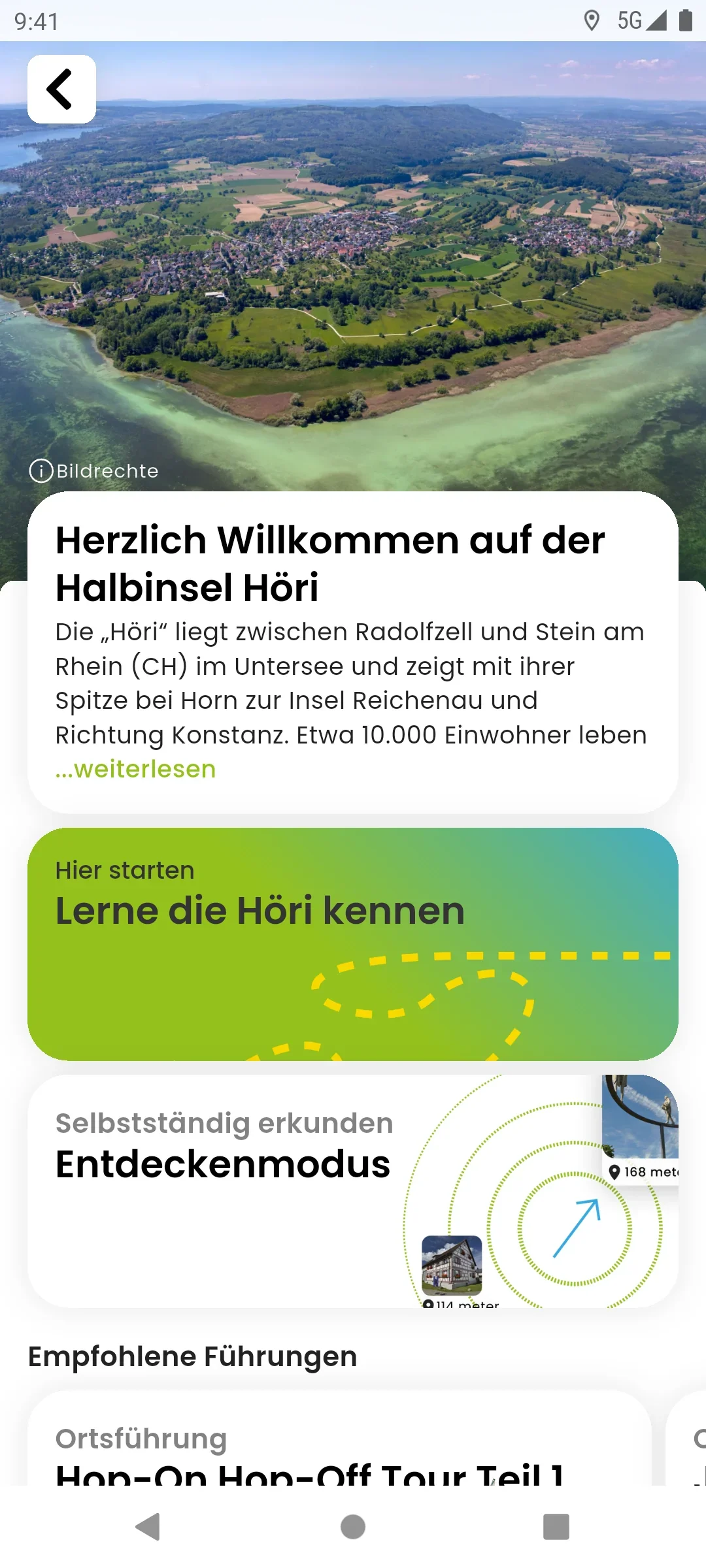 zeigmal App Screenshot – Höri