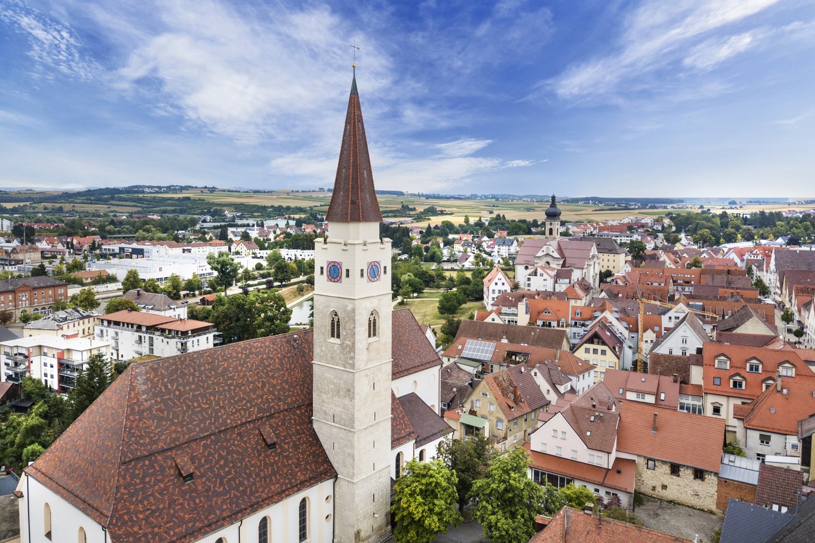 Ehingen (Donau) city view