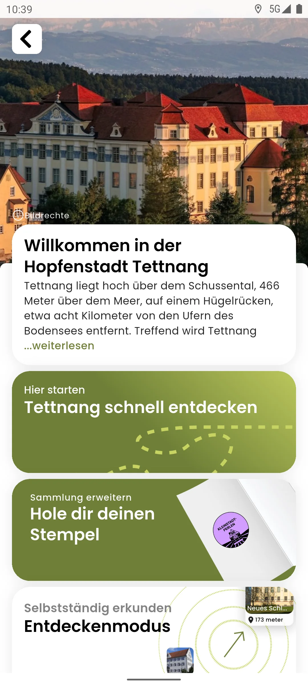 zeigmal App Screenshot – Tettnang