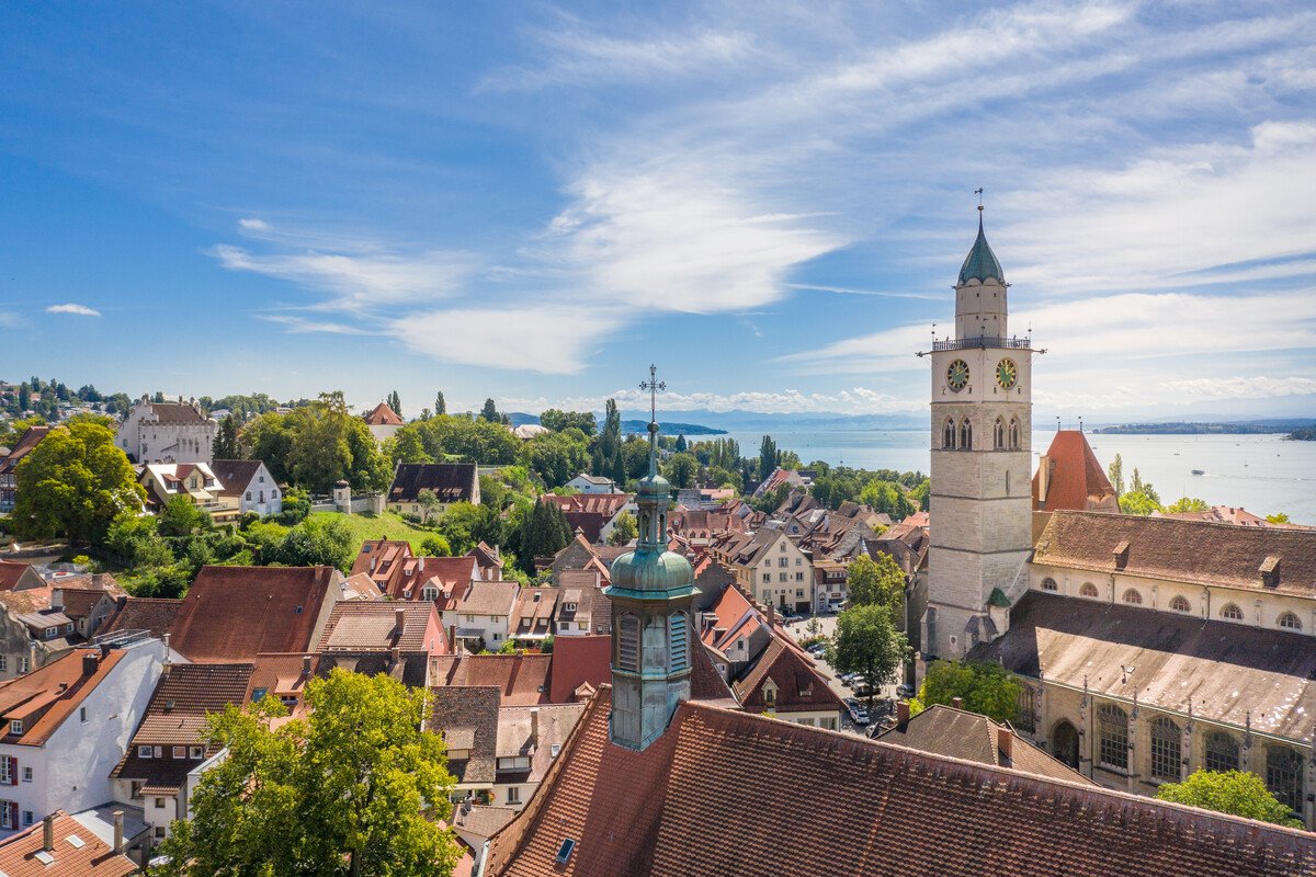 Überlingen city view