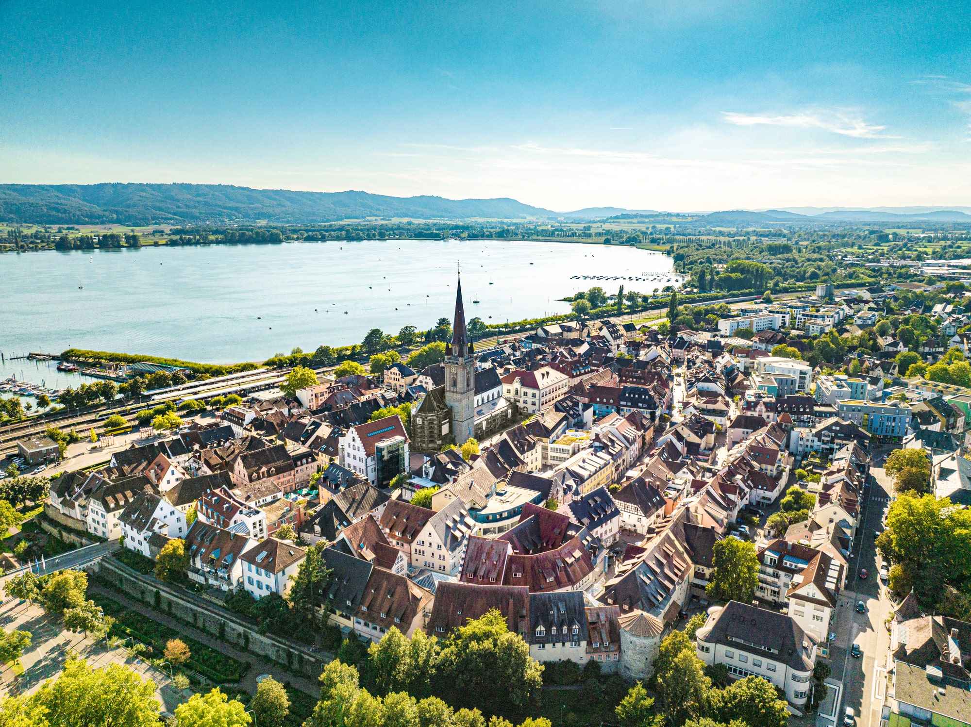 Radolfzell city view