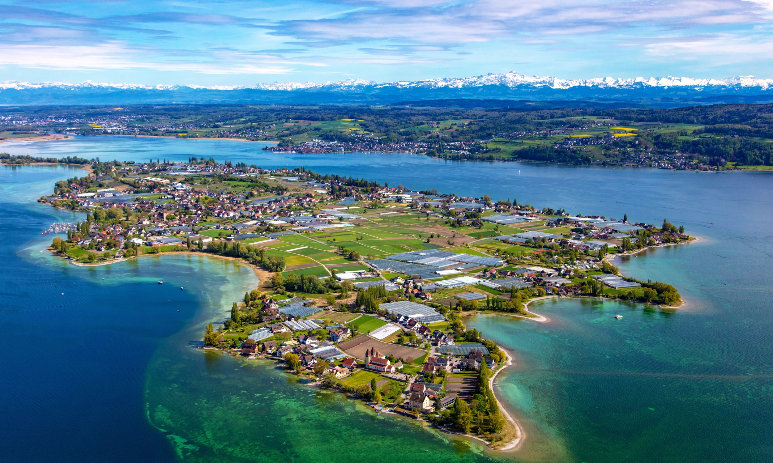 Insel Reichenau city view