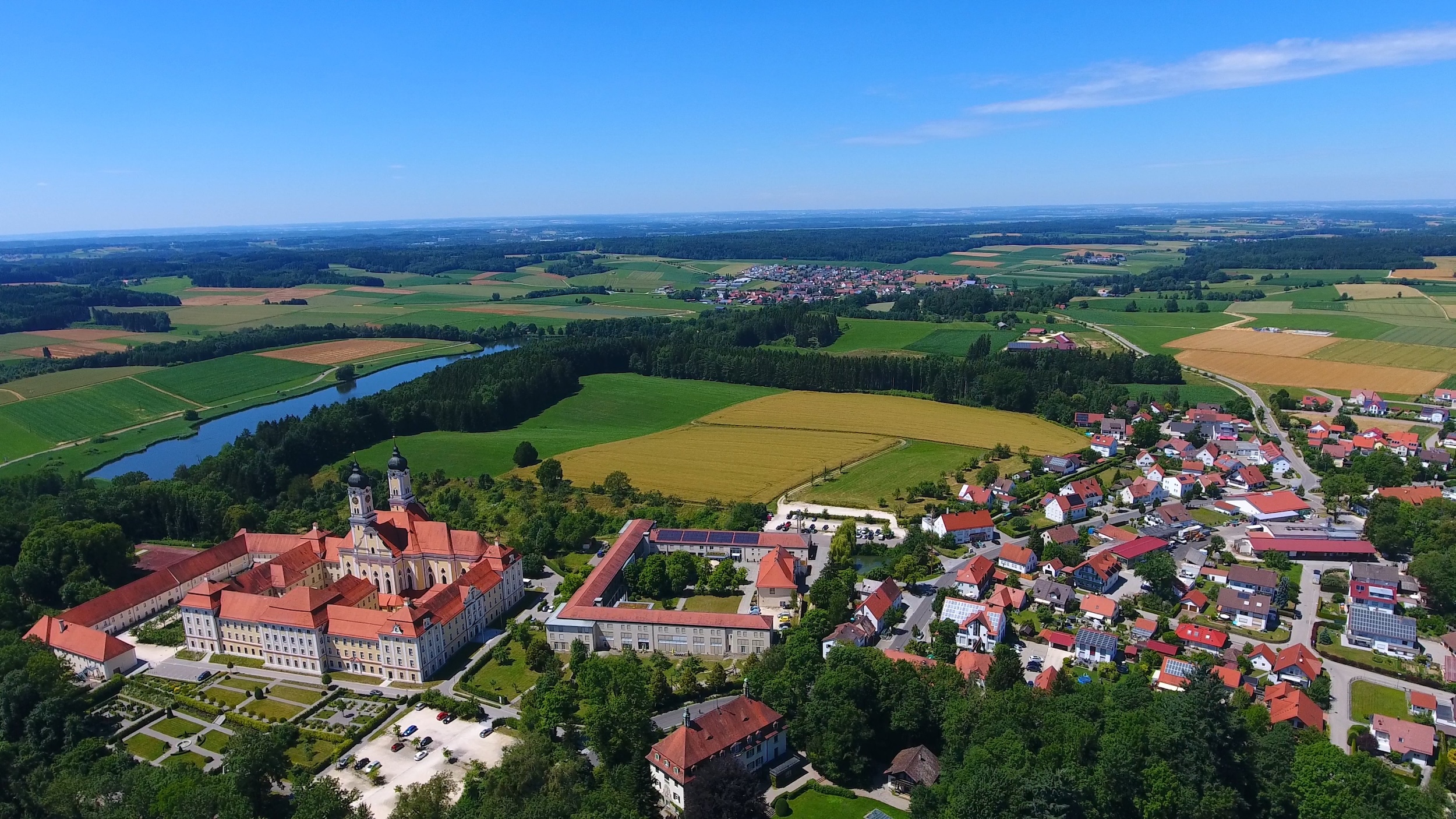 Roggenburg city view