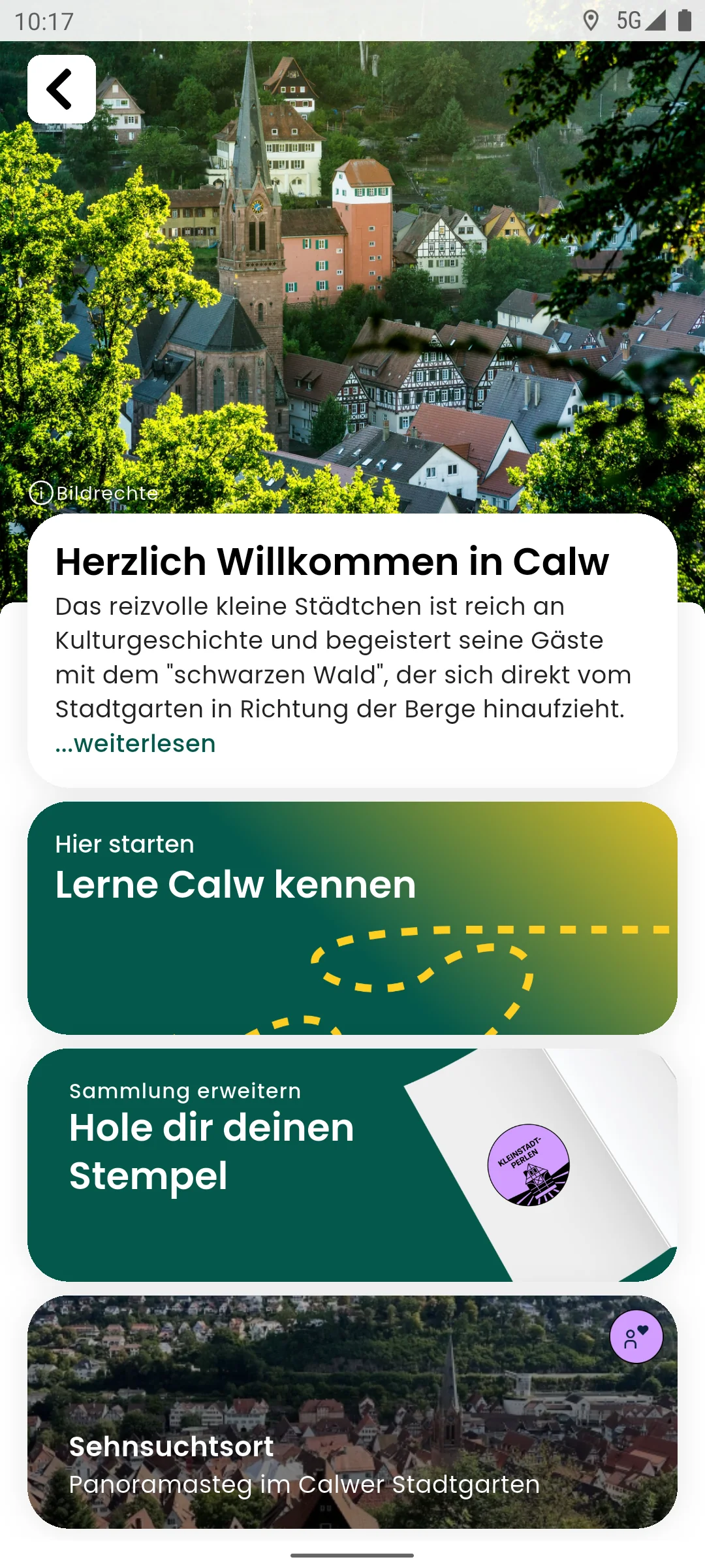 zeigmal App Screenshot – Calw