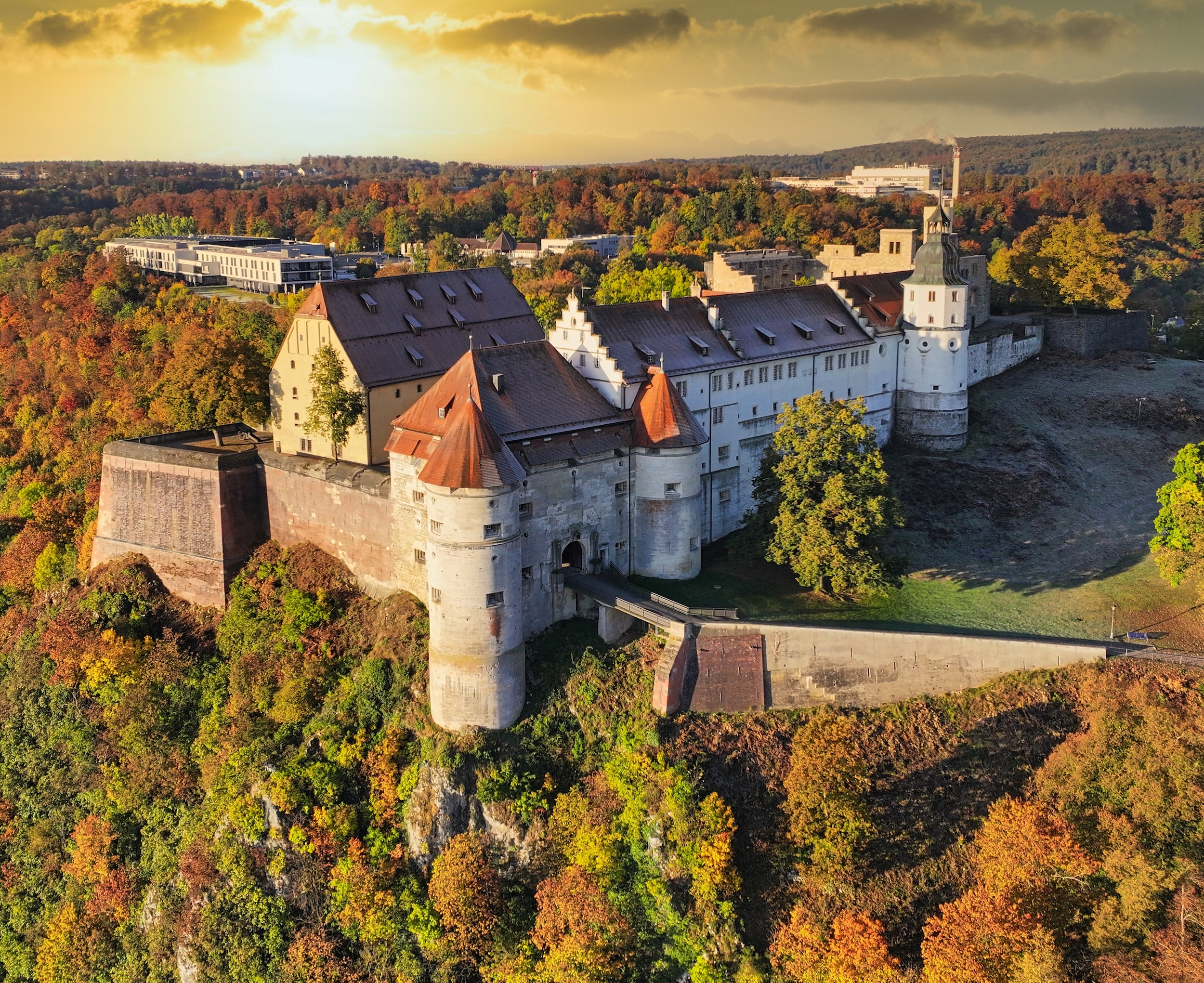 Heidenheim an der Brenz city view