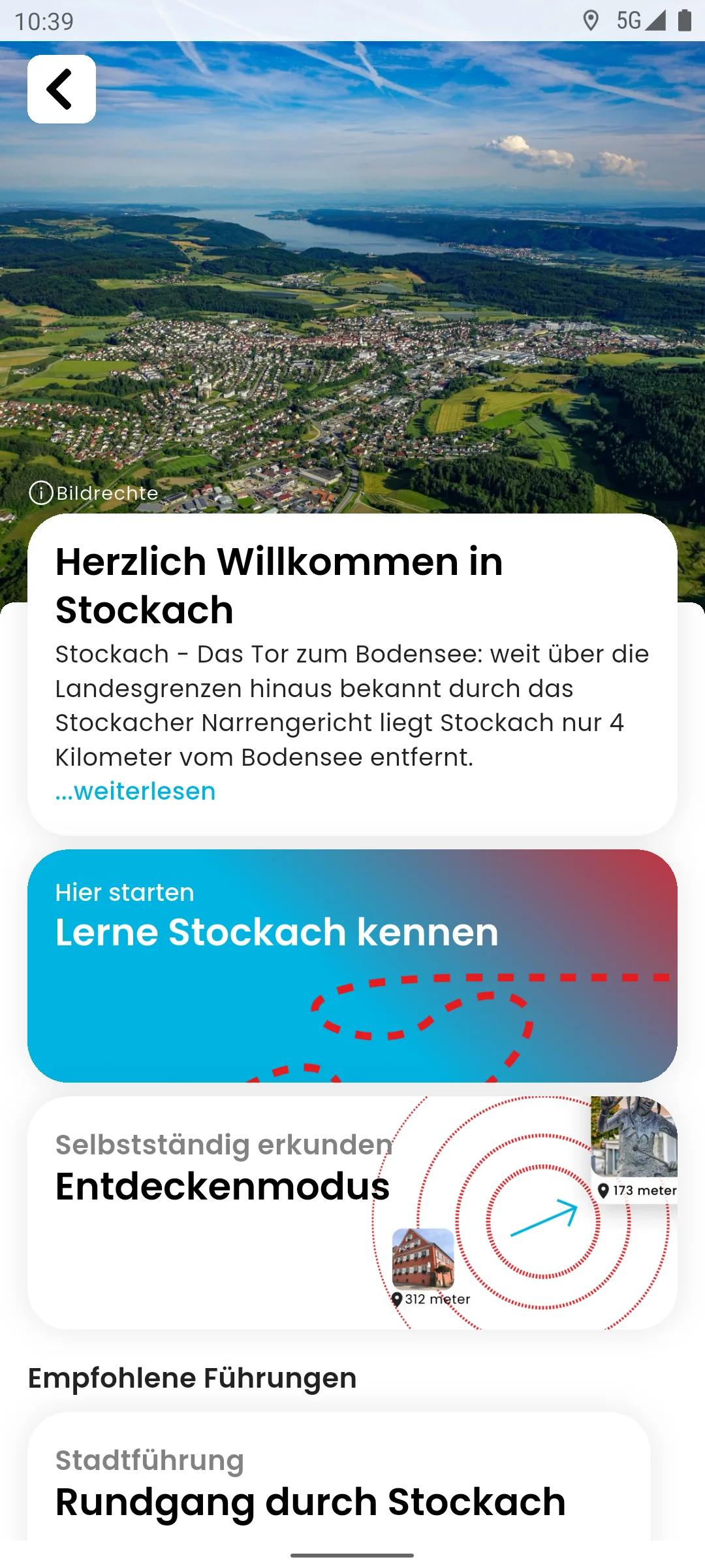 zeigmal App Screenshot – Stockach