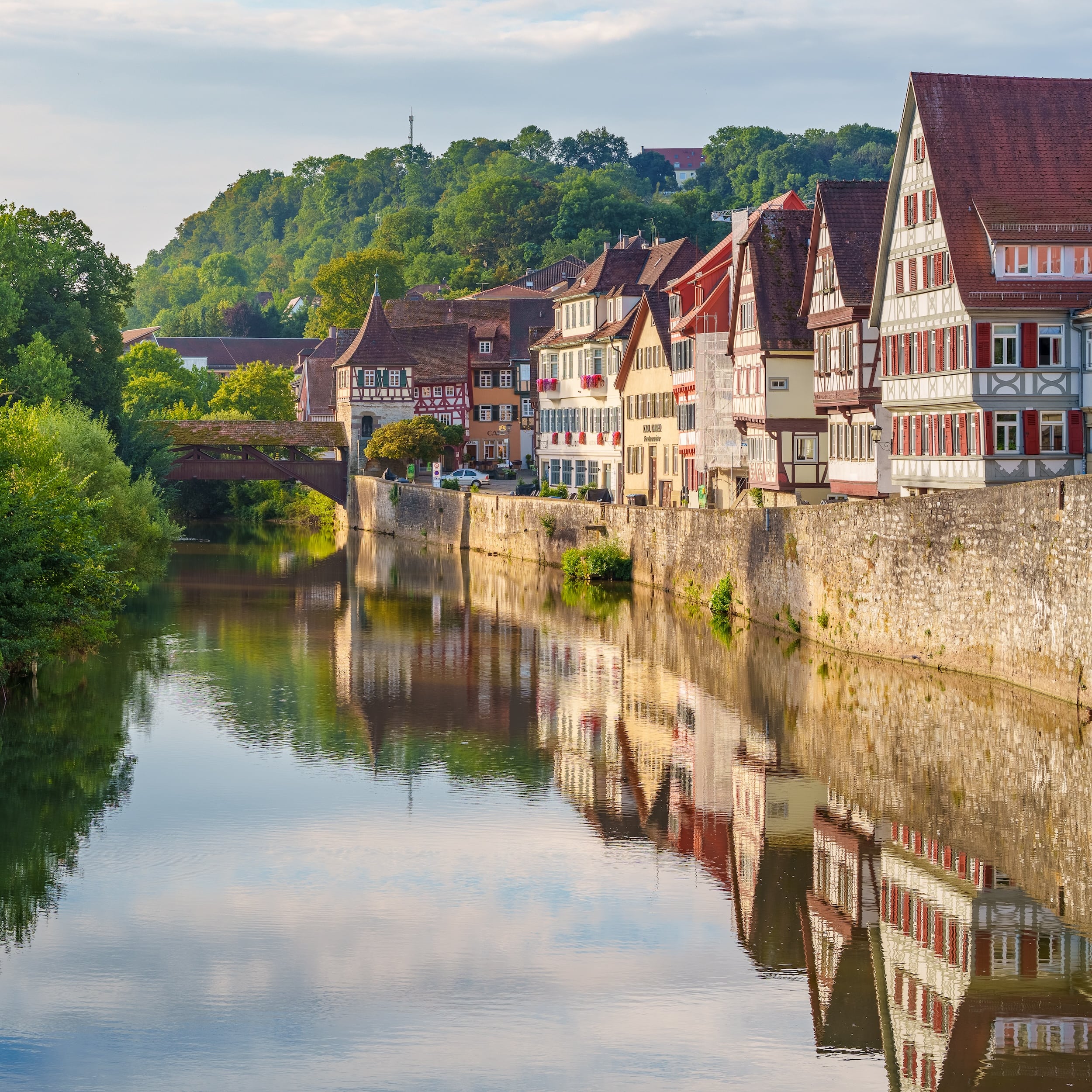 Schwäbisch Hall city view