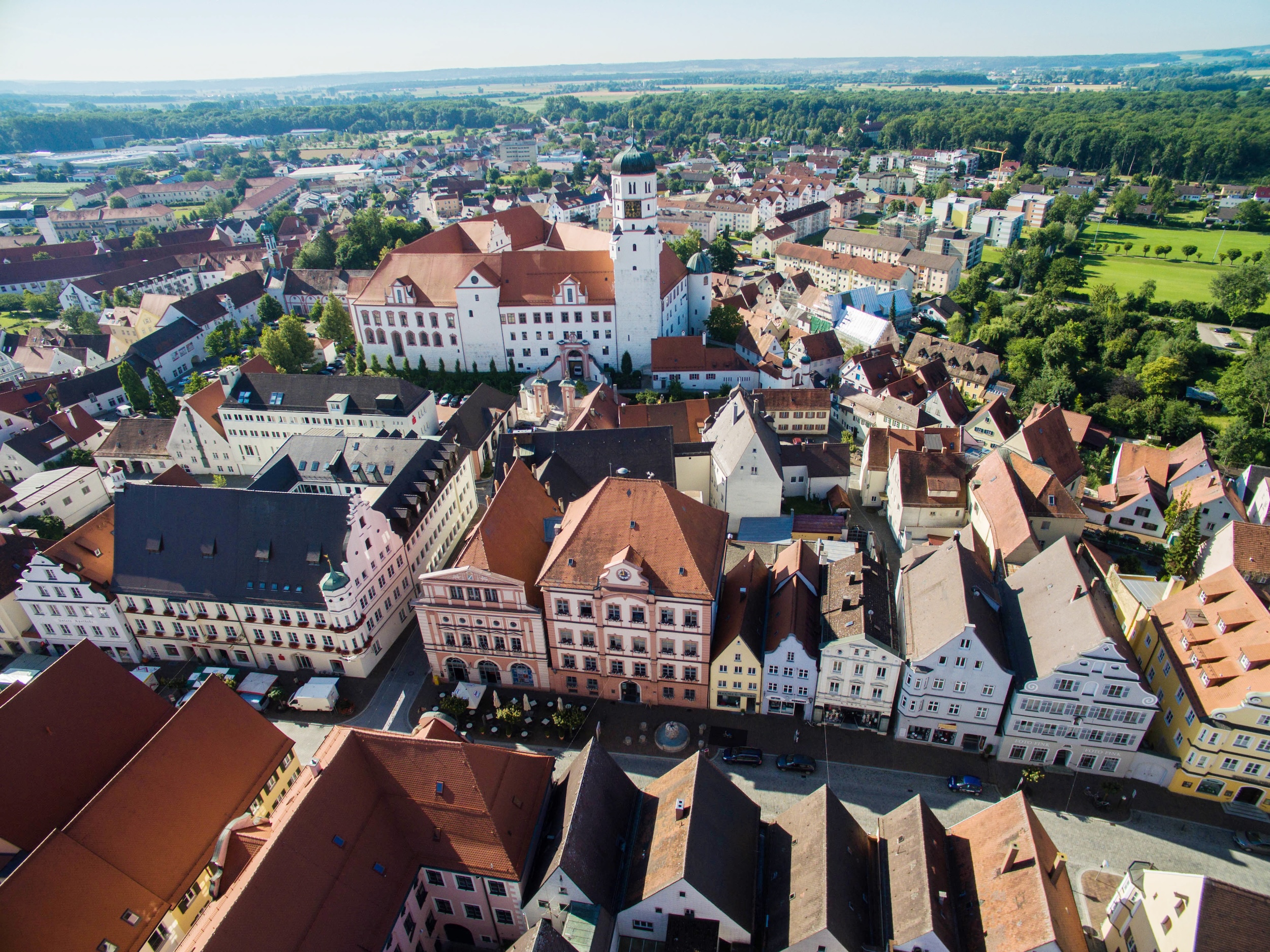 Dillingen city view