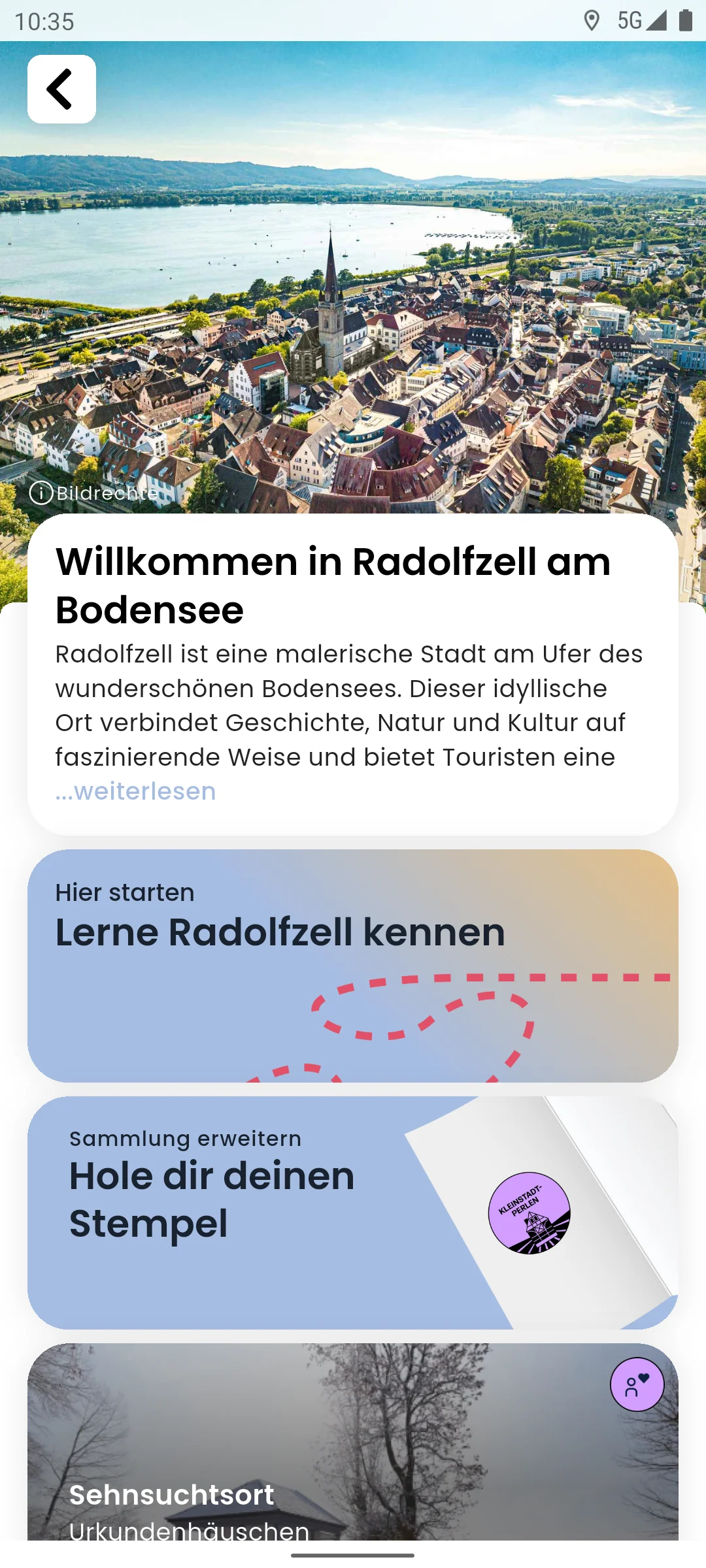 zeigmal App Screenshot – Radolfzell