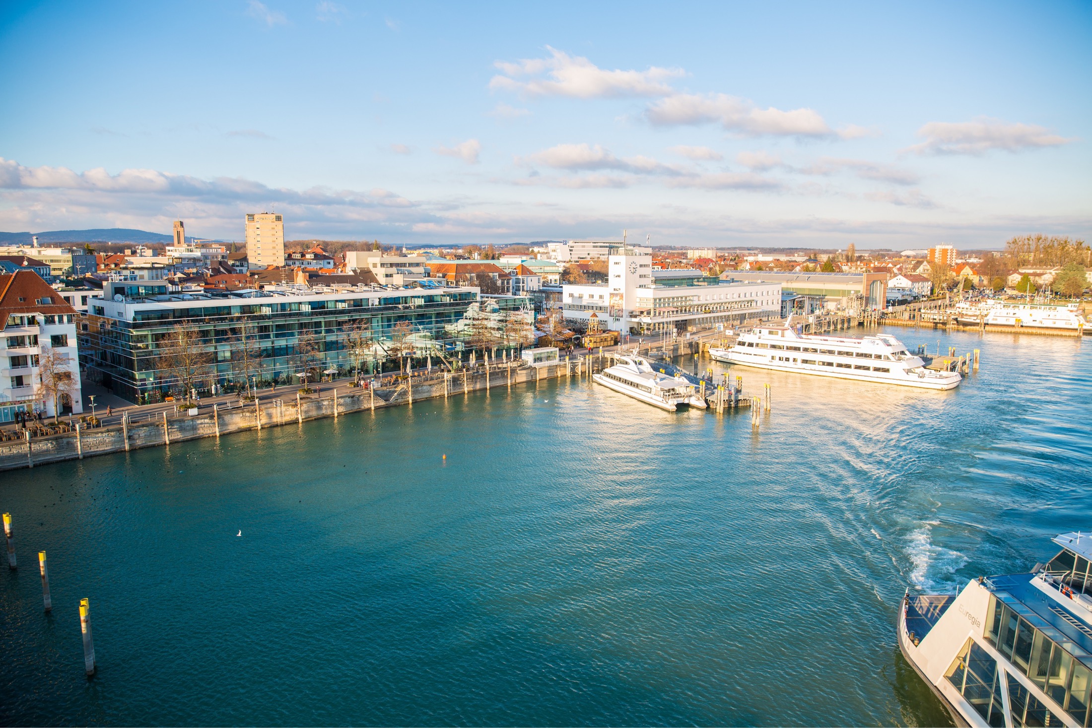 Friedrichshafen city view