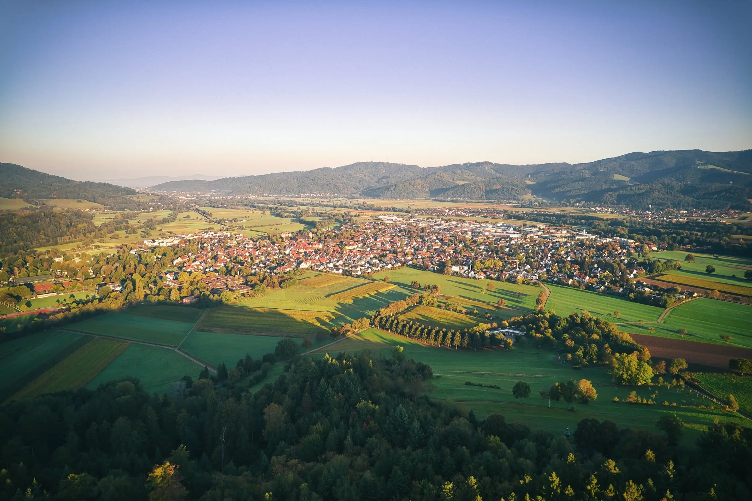 Kirchzarten city view
